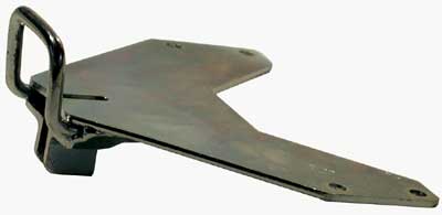 Montageplatte f&uuml;r FG2 oder FG3 am T-Pfosten